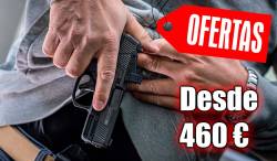 Oferta en pistolas de defensa desde 460 euros