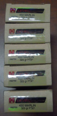 Vendo munición de la marca Hordady, cal.450Marlin 325gr. FTX. Últimas 4 cajas.

PVP: 94€/CAJA.

CONTACTO:

e-mail: 01