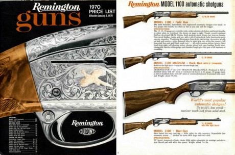 Hola, recientemente he adquirido la Remington 1100 que estaba a la venta en la Armería Navas, para mí 111