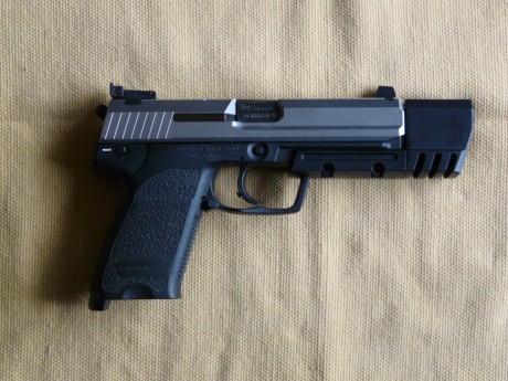 Pistola Heckler & Koch USP Match Bicolor - 400€
9mm, Sin caja, 2 cargadores.
Regalo dies del 9mm y 30