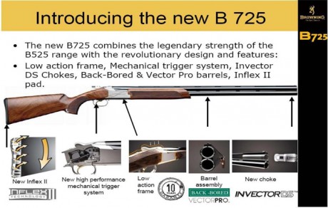 En 2012 la compañía FN Browning presento en sociedad su séptima generación del modelo B25, la Browning 01
