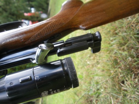 Pongo a la venta rifle Steyr Mannlicher Schoenauer modelo Gk en calibre 7x64 con monturas mannlicher y 21