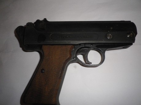 Vendo pistola de colección singular de fabricación alemana del Este, diseñada en los 60 por Fritz Barthelmes 11