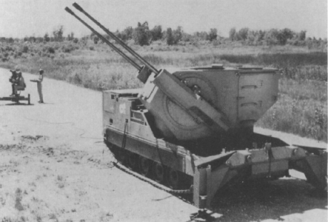 El año 1979, la empresa ARES se le ocurre crear un prototipo antiaéreo en base al M113, realmente en el 00