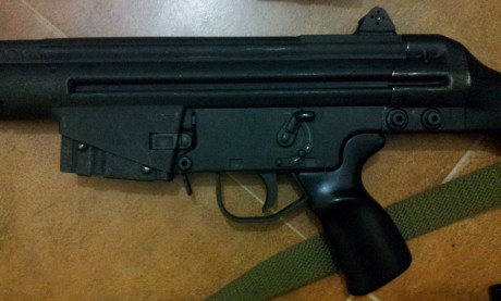 Se vende Cetme C de Mike Custom Guns con accesorios, incluye:
- Culata de G3 negra adaptada a Cetme
- 11
