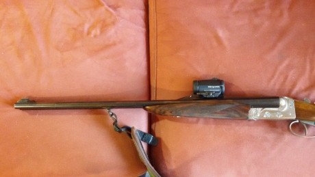 Vendo express paralelo Eric Mathelon calibre 9,3x74 R. Dos disparadores y extractor, cañones de 57 cm. 50