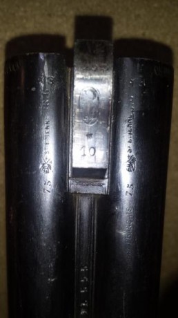 Vendo escopeta paralela Brun Latrige , fabricada en Sant Etienne calibre 12 .modelo 555 .Escopeta precursora 00