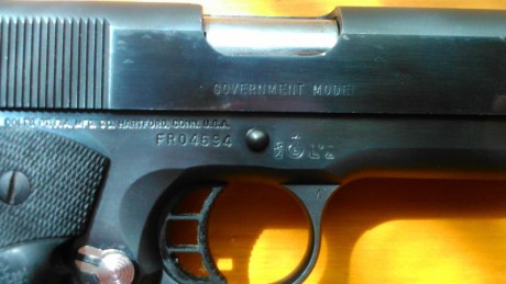 Vendida. Cerrar.

Vendo pistola Colt 1911 Goverment Model MK IV series 80 calibre 9mm. La adquirí el verano 21