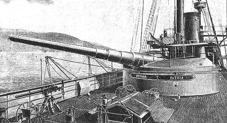 Es de todos conocida la destrucción de la escuadra del Almirante Cervera pero hubo combates navales, de 73