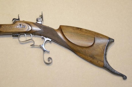 Vendo rifle de avancarga Schützen, fabricado de encargo por el armero Jesús Maria Araquistain de la empresa 00