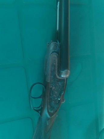 Buenas tardes,pongo a la venta esta magnífica escopeta Pedro arrizabalaga del calibre 30-76 Magnum,modelo 00