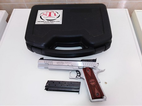 VENDIDA

Vendo pistola STI Target Master 9mm semi-nueva con su estuche.

El precio es de 800 €

Teléfono: 00