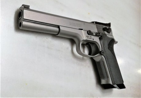    SE AJUSTA PRECIO A 1375€   
   Se vende Pistola S&W Performance center Model 5906 PPC-9 6" 10
