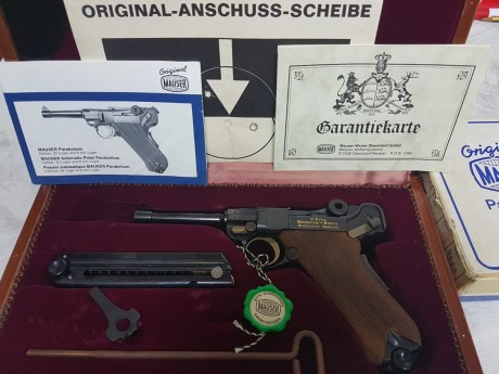 Iniciaremos con una artilleria Erfurt 1914, para continuar con una Mauser Original 4 pulgadas fabricada 31
