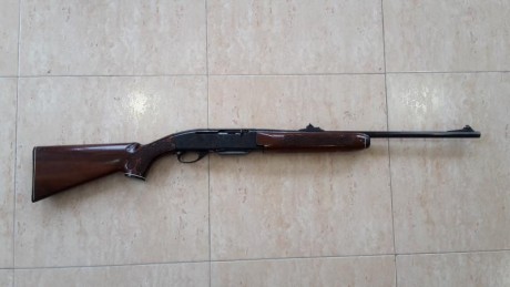En venta rifle semiautomático marca Remington modelo 742 Woodmaster calibre 280 .
En buen estado , funciona 00