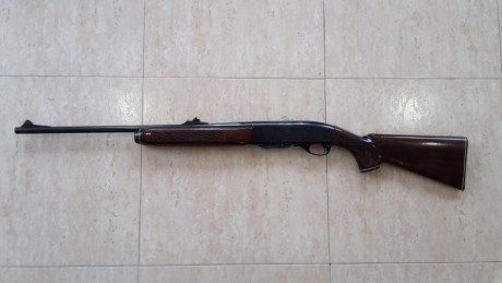 En venta rifle semiautomático marca Remington modelo 742 Woodmaster calibre 280 .
En buen estado , funciona 10