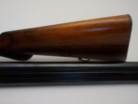 Vendo escopeta antigua marca Setter (belga) cal. 12 cañones de 76 cm de largo y de perrillos. Está en 10
