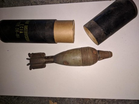 Se venden estás granadas inertes: (también se estudian cambios)

      INSTALAZA tipo I M.61 DE INSTRUCCION: 11