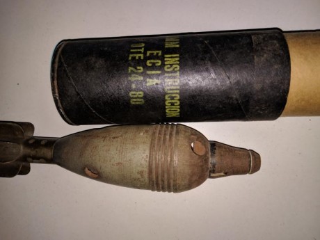Se venden estás granadas inertes: (también se estudian cambios)

      INSTALAZA tipo I M.61 DE INSTRUCCION: 10