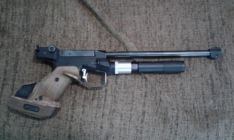 Buenas tardes, vendo esta pistola feinwerkbau modelo c 10 de co2. La pistola necesita cambio de juntas. 00