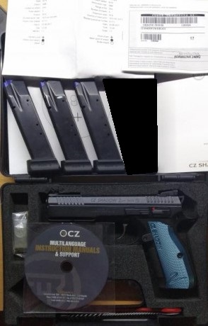 Vendo pistola marca CZ, modelo Shadow 2, calibre 9 parabellum.
Como nueva, poquisimos disparos.
Se entrega 00