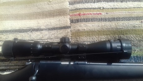 Un compañero vende este rifle como nuevo, comprado este año pasado y no a tirado nada. CZ calibre 17hrm 41