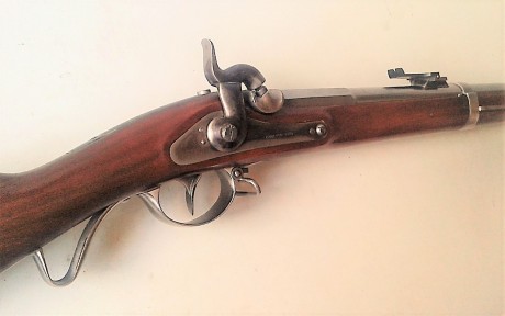 Pongo a la venta este fusil Württembergischen 1857 "Mauser" de Pedersoli.

Calibre .54, alza 01