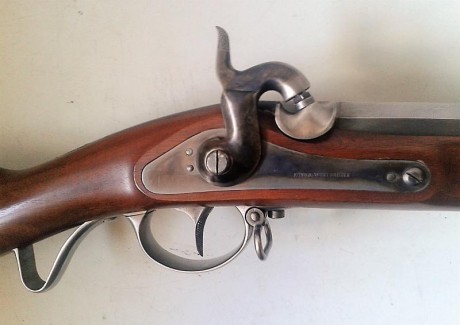 Pongo a la venta este fusil Württembergischen 1857 "Mauser" de Pedersoli.

Calibre .54, alza 00