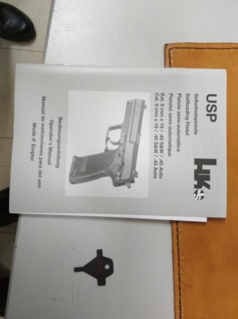 Vendo mi HK USP EXPERT de 9mm Parabellum adquirida y utilizada para una sola competición.
Estado excelente 121