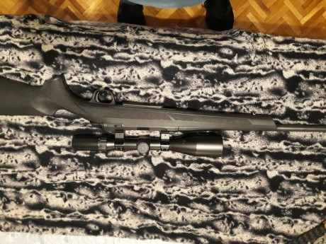 Rifle browint sintetico con visor,funda y caja de balas
Precio 900euros 00