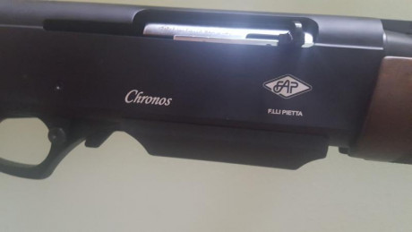 Vendo rifle RIFLE PIETTA CHRONOS 30-06, recien adquierido con fecha de guia 22/05/2019 debido a que un 00