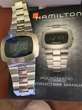 Reloj Hamilton modelo pulsomatic , en edición acero. 

Está nuevo a estrenar. Tiene papeles , caja y garantía 01