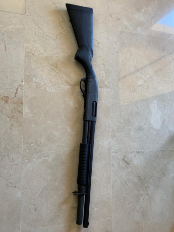 Vendo escopeta Remington modelo 870 del 12/70-76 guiada en A, aunque antes la tuve en E. La he usado en 60
