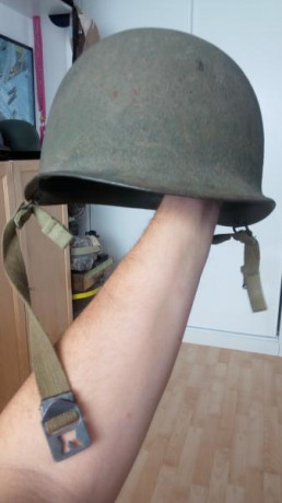 Buenas compañeros, vendo casco M1 A1 norteamericano de segunda guerra mundial, de los que vinieron a España 00