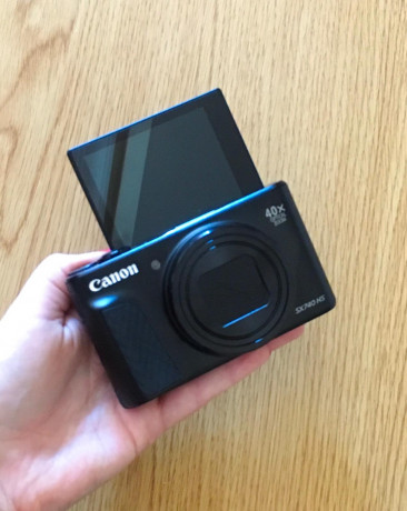 Canon PowerShot SX740 HS 2019 - Cámara compacta de 20.3 MP (40x Zoom óptico, 4K UHD, DIGIC 8, 5 Ejes, 11