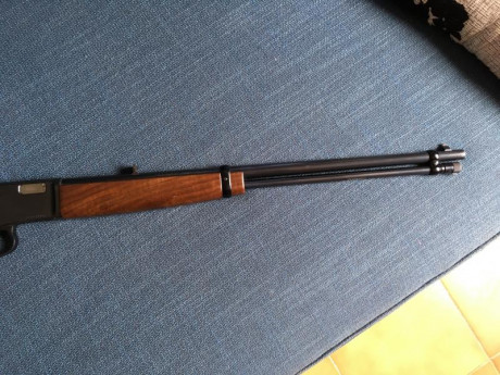 Vendo una carabina Browning BL-22 tipo oeste americano (Palanquera) calibre 22 lr. Se encuentra en perfecto 01