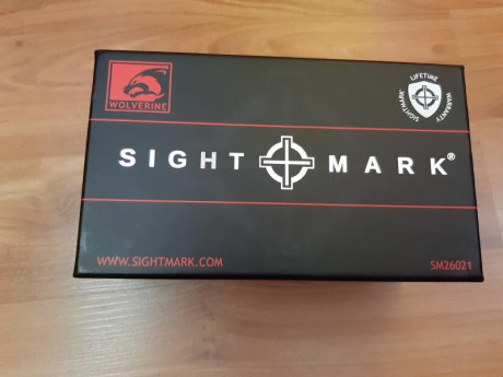 En venta visor punto rojo Sightmark Wolverine 1x23 CSR, nuevo en caja de orígen con manual, herramientas 00