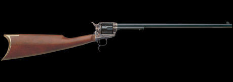 Vendo un Uberti American Carbine, carabina de 18" de cañón basada en el colt 1873, calibre 45 colt, 00