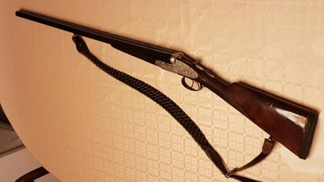 Vendo preciosa escopeta de caza por 90 euros, calibre 12/70, Crucelegui Hermanos. Año 1961 (J1). Choques 02
