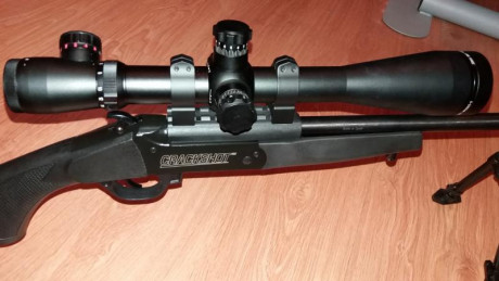 Rifle monotiro marca Ardesa Crackshot calibre 17Hmr, está prácticamente nuevo, se compró por capricho 01