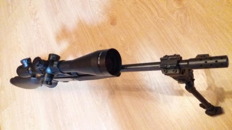 Rifle monotiro marca Ardesa Crackshot calibre 17Hmr, está prácticamente nuevo, se compró por capricho 00