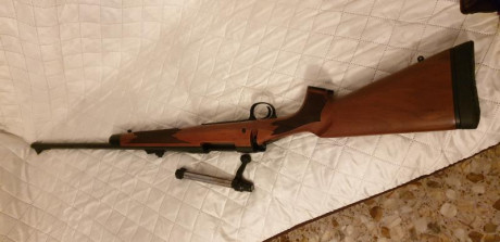 Vendo lote de tres armas.
Rifle Remington CDL 30 06, nuevo sin estrenar(1000.00€).
Carabina Ceska 452 02