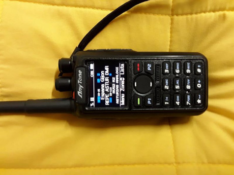 Vendo Walkie Talkie AnyTone AT-D868UV,  sistema DMR. Bibanda, frecuencias digitales VHF y UHF. También 00