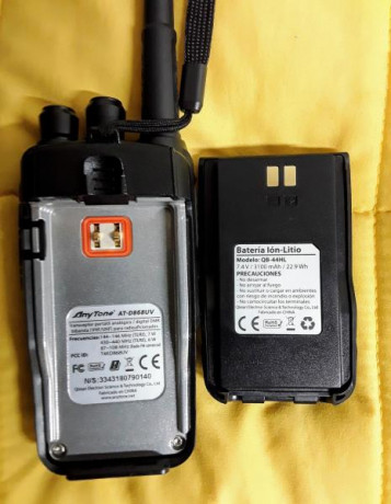 Vendo Walkie Talkie AnyTone AT-D868UV,  sistema DMR. Bibanda, frecuencias digitales VHF y UHF. También 11