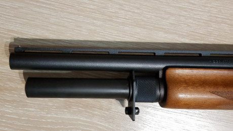 Vendo Remington 870 con prolongador +2 y cañon liso. Va perfecta, es por hacer hueco en el armero. Esta 00