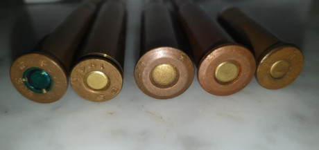 Hola compañeros, tengo estas balas de mi abuelo, y no se que calibre son ni en que rifles o fusiles se 11