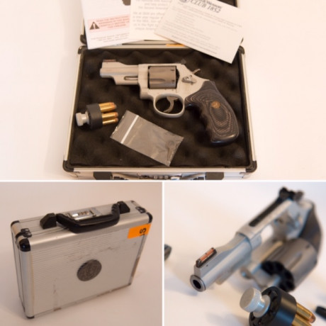 Por falta de uso pongo a la venta el siguiente revólver; Smith & Wesson Mountain Lite 386sc. Se trata 02