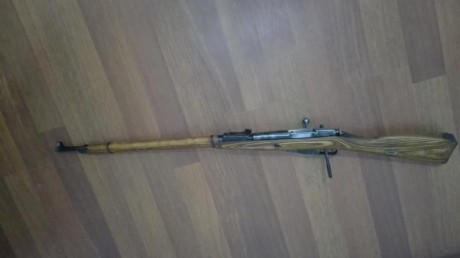 Finalmente vendo Mosin Nagant modelo M91/30 año 1937 de Izhevsk, calibre 7,62 x 54 R, con precioso acabado 01