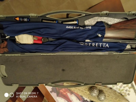 Hola
se vende Beretta A 400 XCELL sporting (carcasa azul)
tiene 14 meses
lleva el sistema gun pod (esta 20