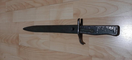 Buenas compañeros,  vendo esta bayoneta en muy buen estado, es una ersatz de la primera guerra mundial, 02